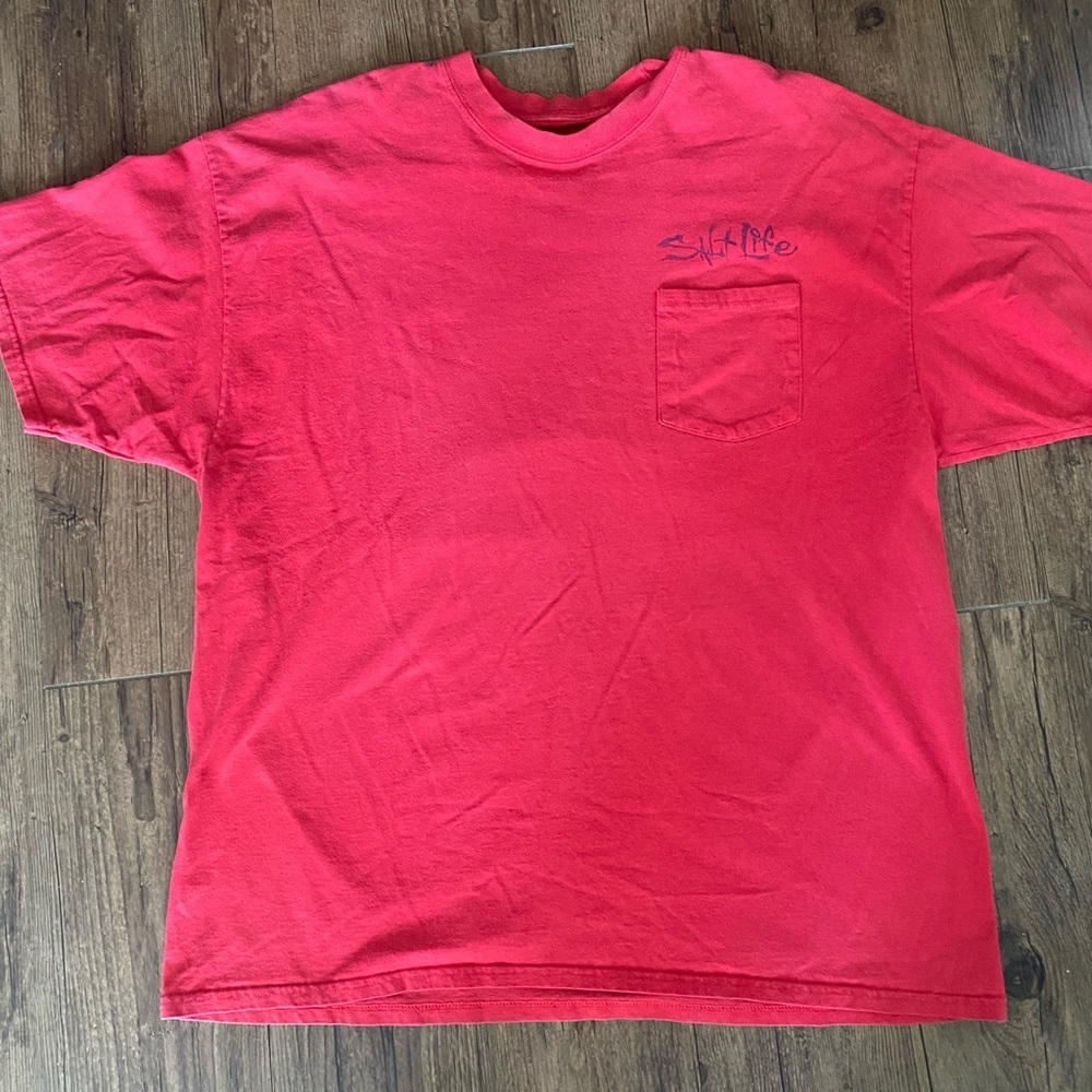 Salt Life Red Short Sleeve Tee XL